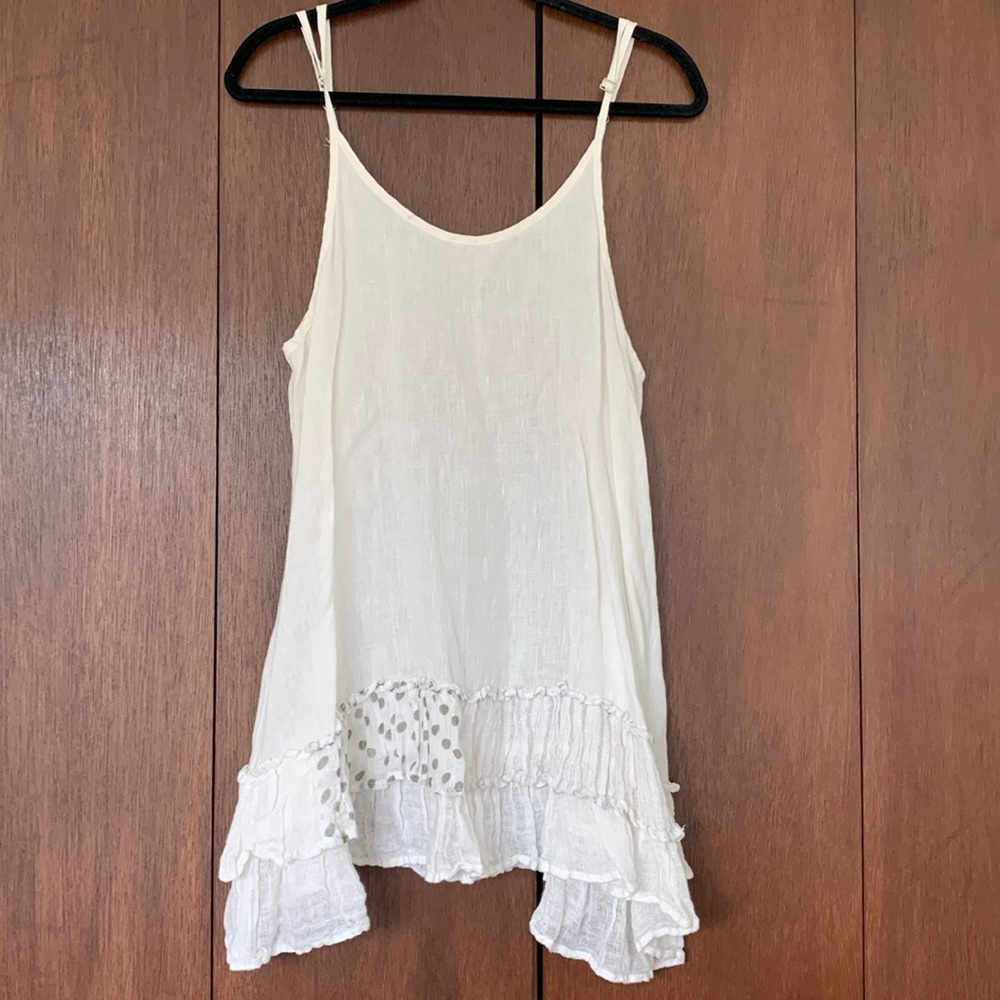 Linen Tunic Tank (Size M)
